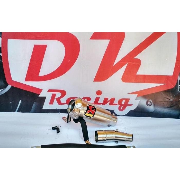 ✨New Ori Exhaust Knalpot Racing Kawasaki Ninja Fi 250 Slip On Akrapovic Monster Berkualitas