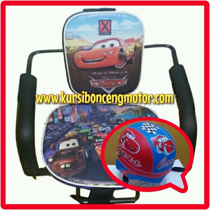 ✨New Ori Paket Cars KursiHelm Anak Bisa Gojek