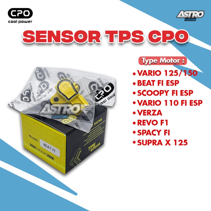 ✨Ori Sensor Tps Cpo Vario 125 150 Beat Fi Esp Scoopy Fi Esp Vario 110 Spacy Terbaru