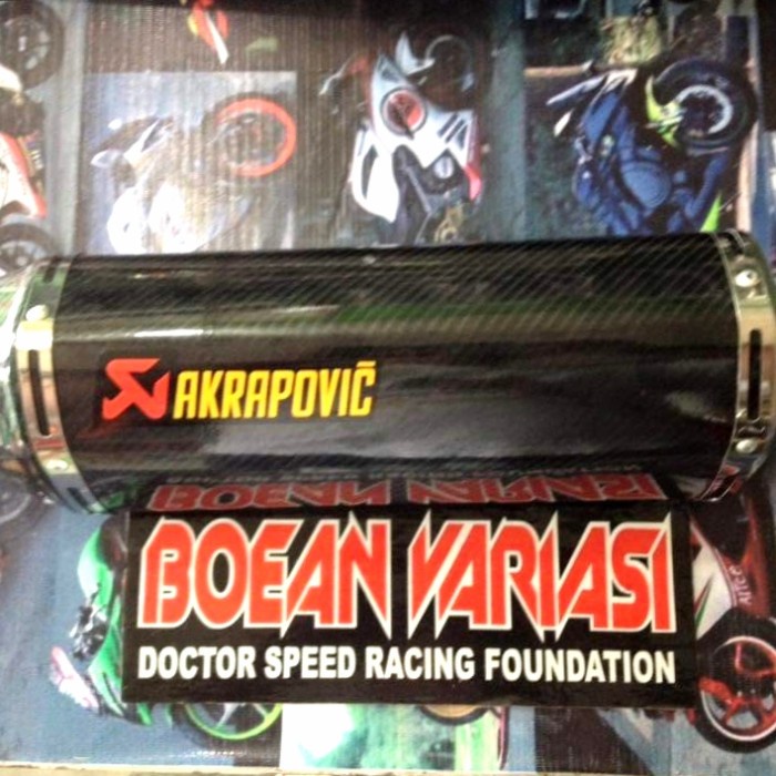 ✨New Ori Knalpot Racing Custom Akrapovic Karbon Limited