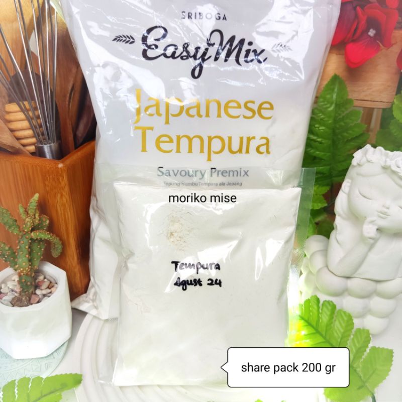 

[SHARE PACK] 200 gr tepung bumbu SRIBOGA easy mix flour japanese tempura easymix udang goreng tepung bumbu serba guna serbaguna katsu fried shrimp furai chicken