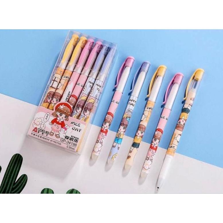 

PROMO SPECIAL [12pcs] Eraseable Pen Aodemei | Pen Bisa Dihapus | Pulpen Hapus TERMURAH