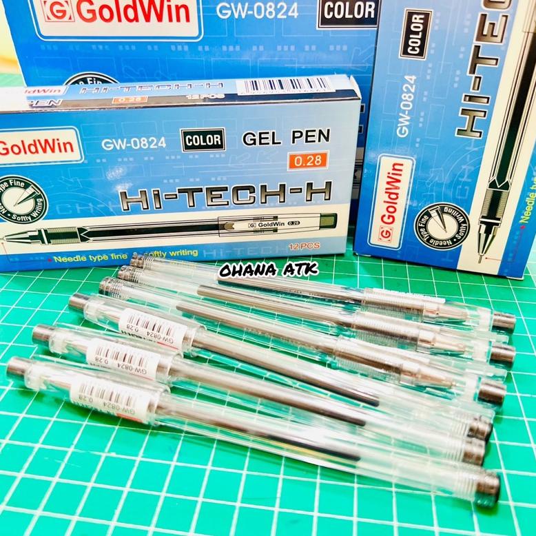 

PROMO TERMURAH (1pack) Pulpen/Gel Pen Hi-Tech-H GOLDWIN Hi-Tech Hitech Hi-Tec SAFARI COD