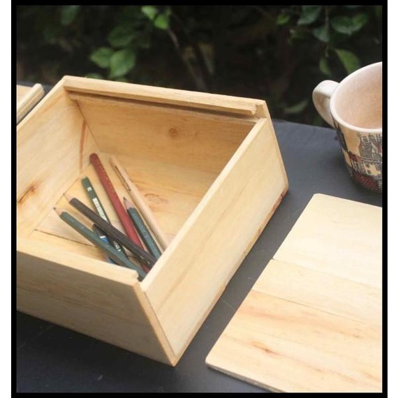 

TERBARU KOTAK KAYU BOX HAMPERS SLIDING LEBARAN IDULFITRI COSTUM SOUVENIR !