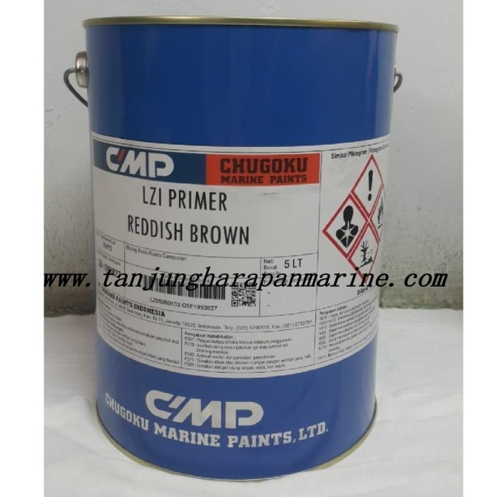 Murah Cat Meni / Cat Kapal/ Cat Chugoku Lzi Primer / Marine Paint Red