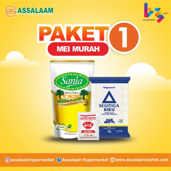 

PAKET 1 ( MEI MURAH )