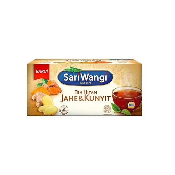 

SARIWANGI TEH JAHE KUNYIT 1,6GRx25'S /BOX