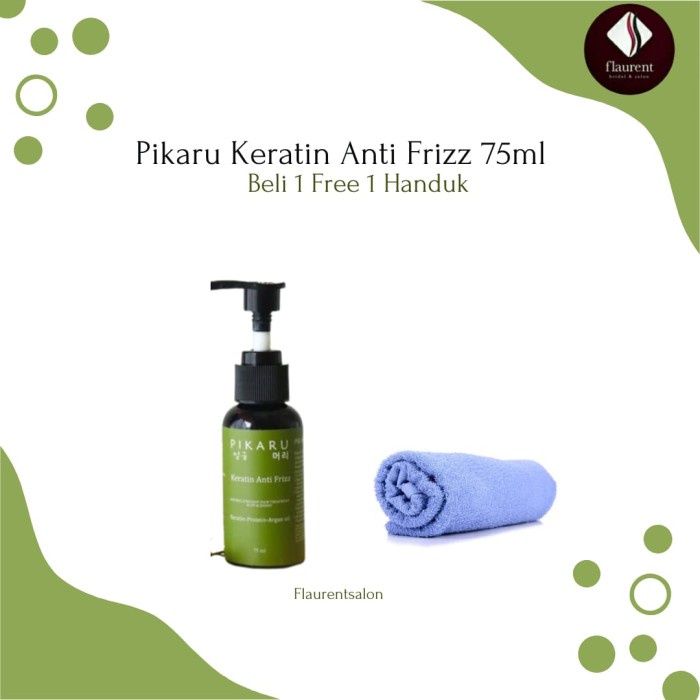 Keratin Treatment Pikaru Keratin Anti Frizz