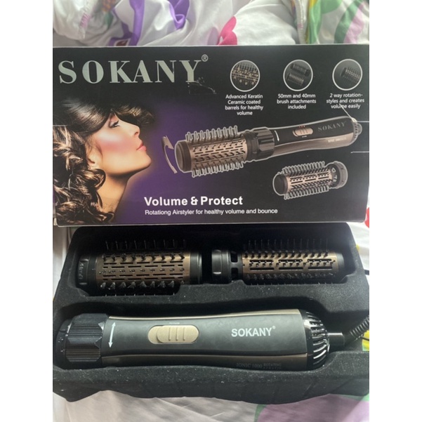SOKANY Rotationg Airstyler Blow Dryer