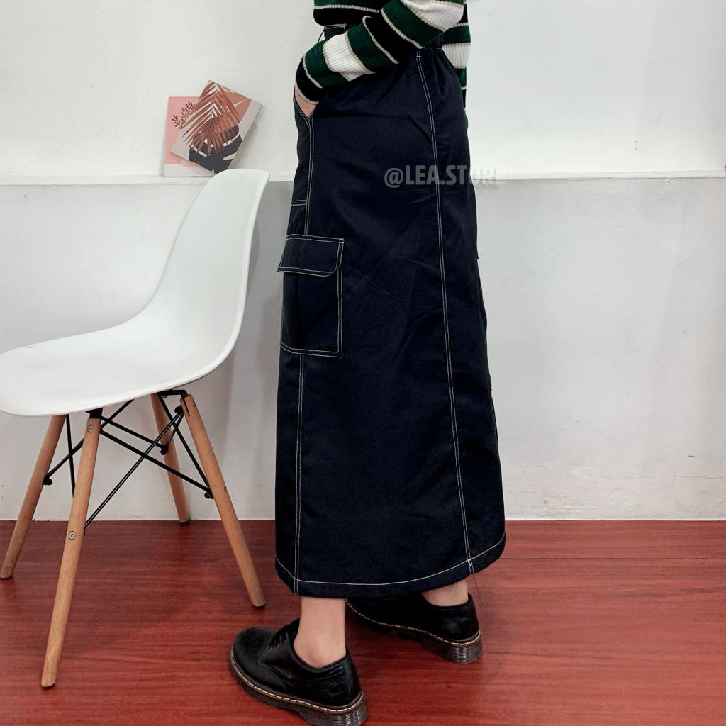 [NEW COLLECTIONS] BEST SELLER MAZIE CARGO SKIRT / ROK STREETWEAR WANITA / LEA STORE