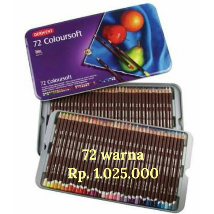 

✨Sale Derwent Colorsoft 72 Warna Berkualitas