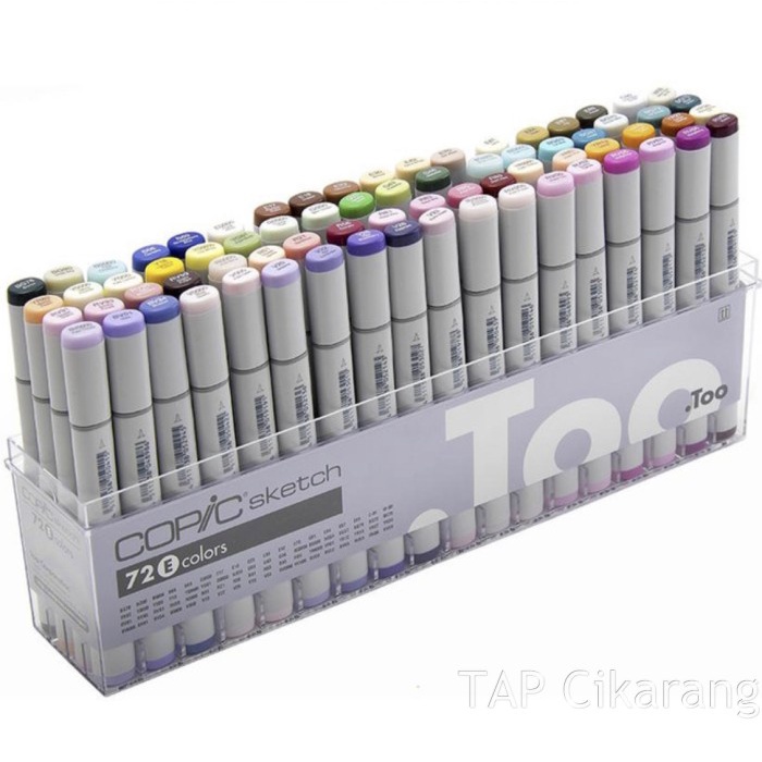

✨Sale Spidol Marker Warna Copic Sketch Set 72E Berkualitas