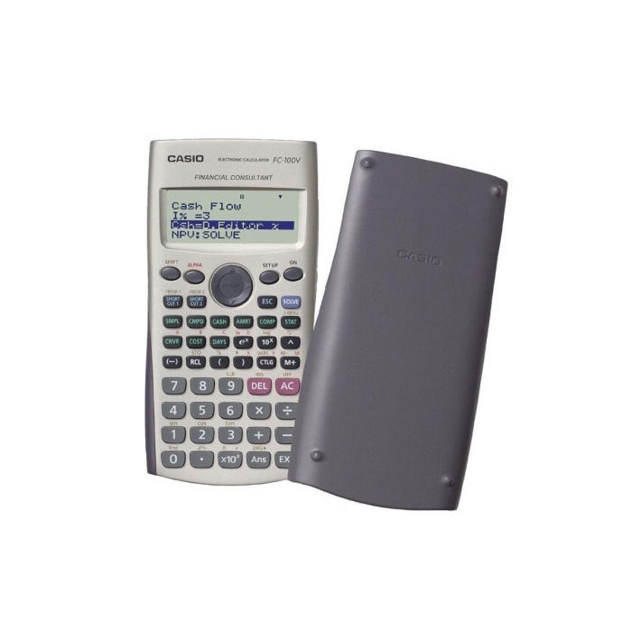 

✨Sale Kalkulator Casio Fc-100V - Financial Consultant Calculator Berkualitas