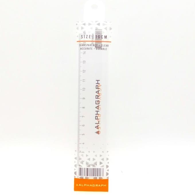 

Penggaris Plastik Alphagraph 16Cm Kode 90