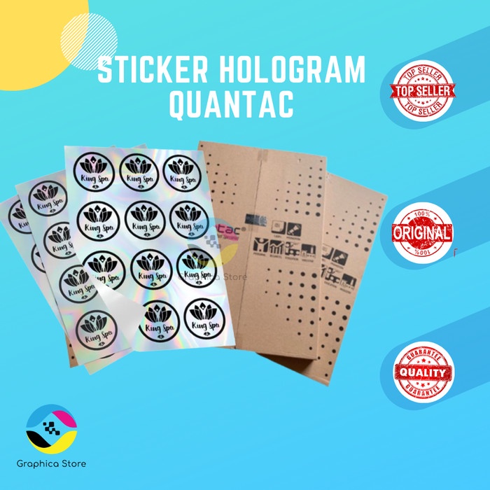 

✨Sale Sticker Hologram Vinyl Laser A3 Quantac Limited
