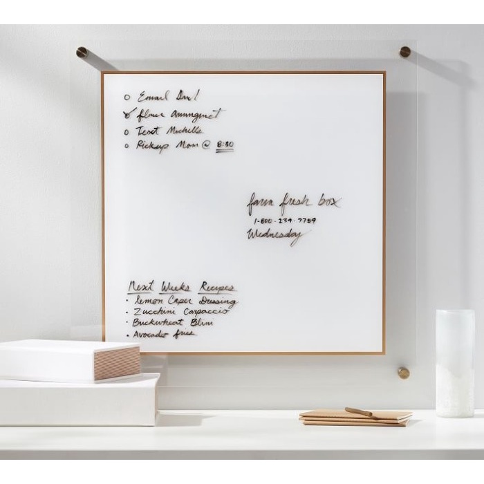

✨Sale Papan Tulis Akrilik White Board Dry Erase_Charming White Terbaru