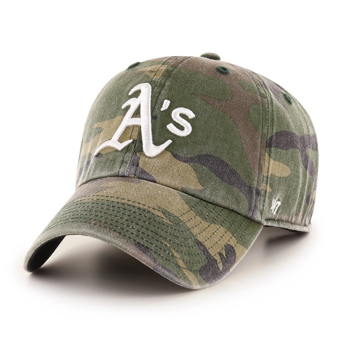 ✨Sale Topi Original 47 Brand Clean Up Oakland Athletics Camo Bisa Gojek