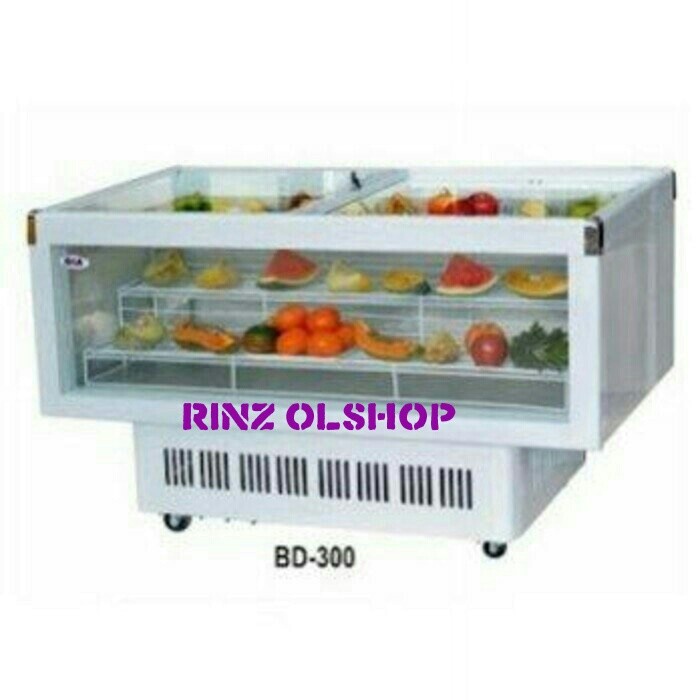✨Ready Display Chiller Gea Bd-300/ Kulkas Memajang Buah Potong Terbaru
