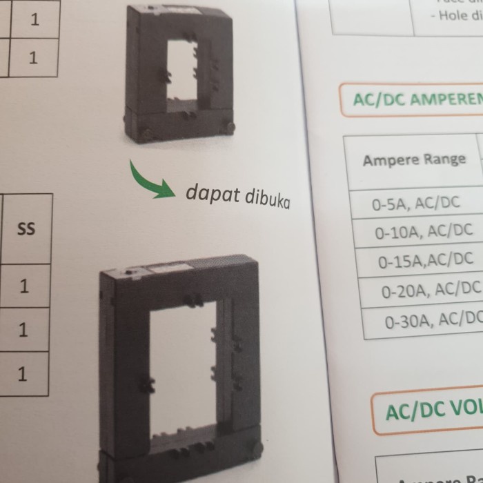 ✨Ori Ct Trafo Split Core Panel Listrik Terbaru