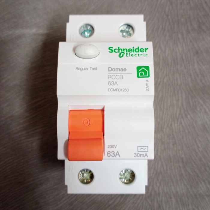 Schneider Rccb/Elcb Domr01263 2P 63A 30Ma