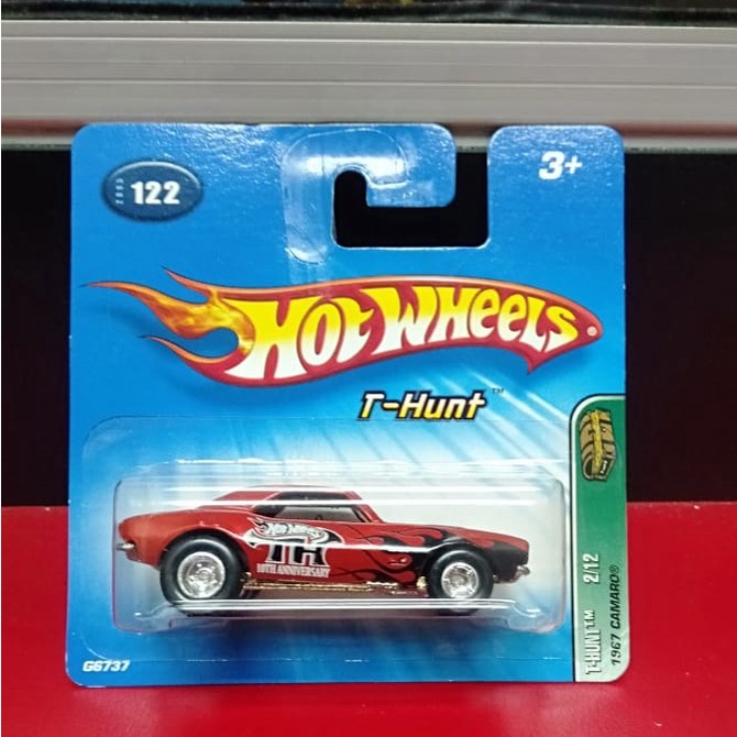 ✅Termurah Hot Wheels '67 Camaro Treasure Hunt. Rare Short Card Real Riders Limited