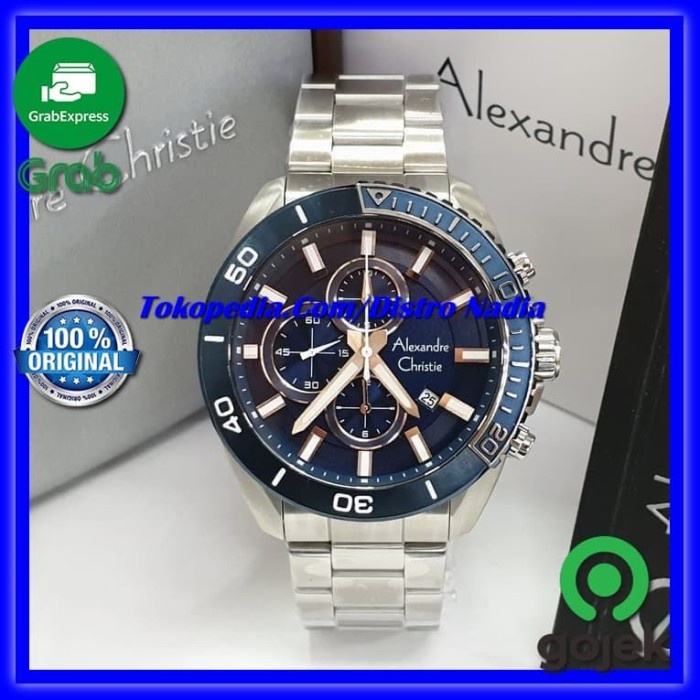 ✅Sale Ac Alexandre Christie Pria Cowok Murah Jam Original Alexandre Christie Terbatas
