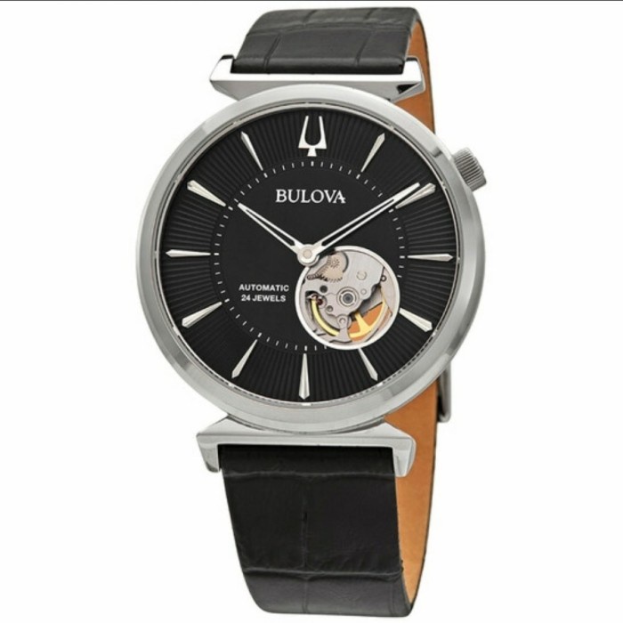 ✅Sale Bulova 96A234 Automatic Black Dial Terbatas