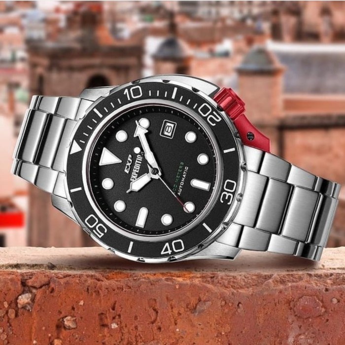 ✅Ready Jam Tangan Pria Expedition E6809 - E 6809 Silver Black Exp 6809 Terbatas