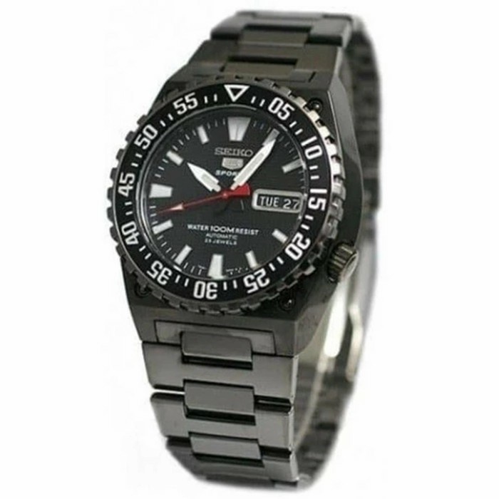✅Sale Seiko 5 Sport Snzd73 Snzd73K1 Black Original Berkualitas