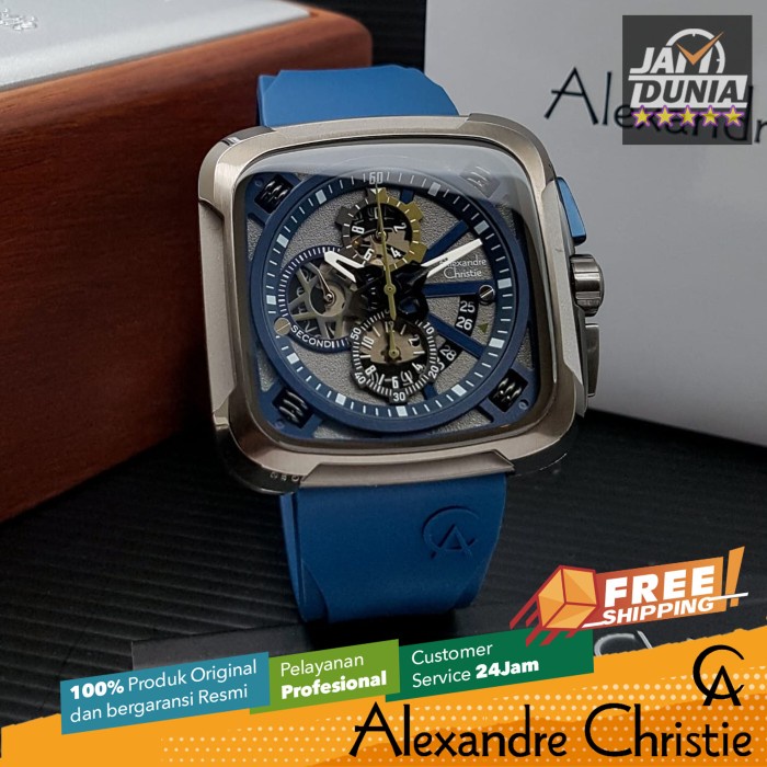 ✅Ready Jam Tangan Alexander Christie Pria Original 6577 M9 Ac6577Mc Tr Bisa Sameday