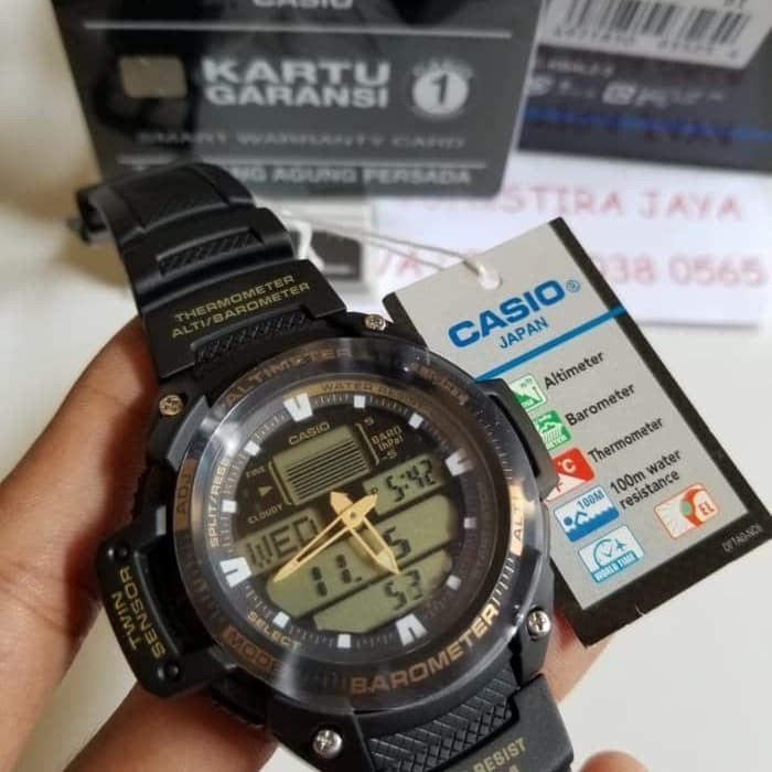 ✅Original Casio Outgear Sgw 400H-1B2Vdr Jam Tangan Original Berkualitas