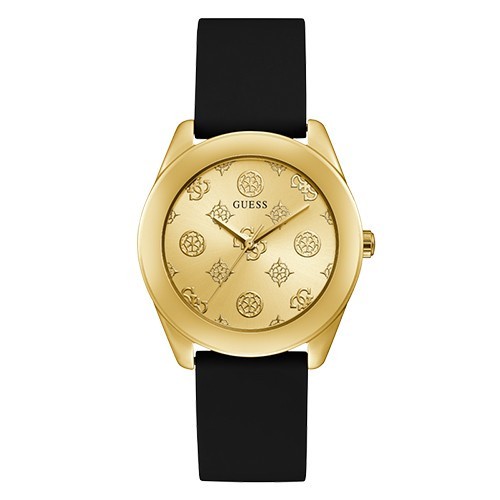 ✅Ori Guess Watch Black  Gold Peony G - Gw0107L2 Bisa Sameday