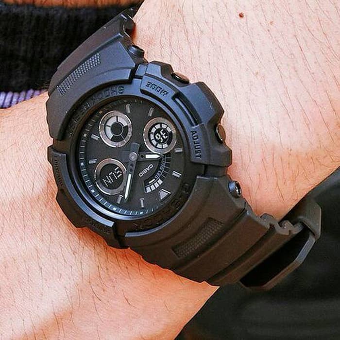 ✅Ori Jam Tangan Casio G-Shock Gshock Aw591Bb Aw-591Bb Original Diskon