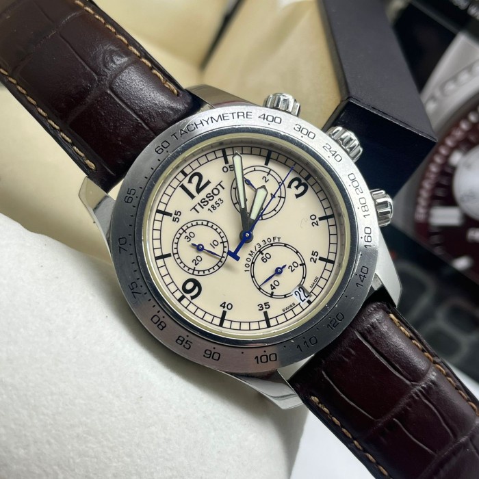 ✅Ori Tissot V8 T106.417 Chronograph 42.5Mm Fullset Terbatas