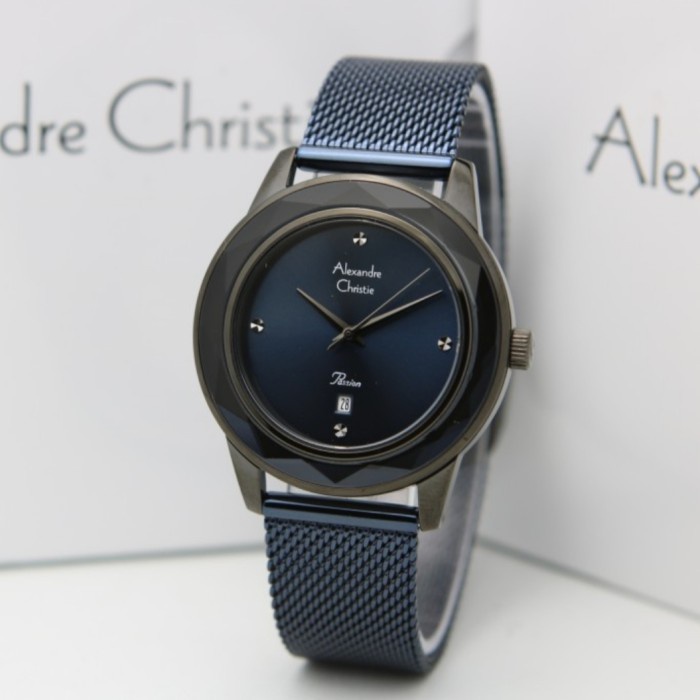 ✅New Ori Alexandre Christie Ac 2908 Black Blue Ac2908 Wanita Original Limited
