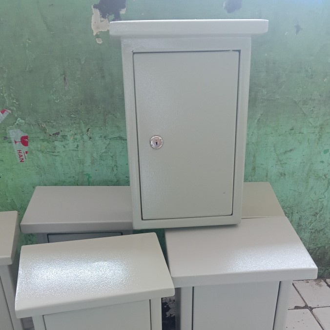 Panel Lampu Taman Otomatis / Timer Theben+Box+Mcb 10A/16A