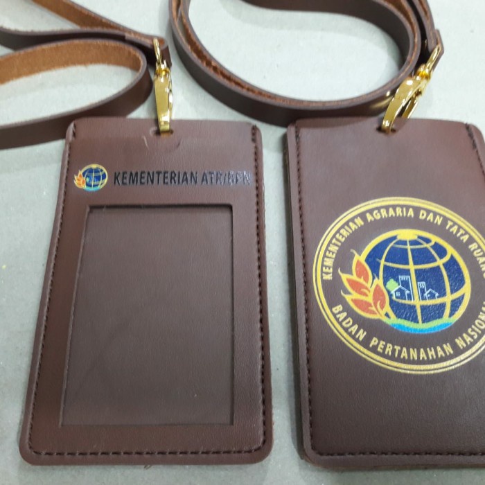 

Promo Kalung Id Kulit Sitetis Logo Atr Bpn Sablon Prin