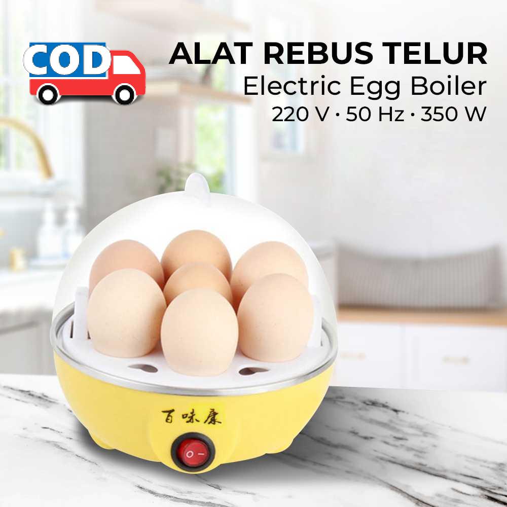Alat Rebus Telur Listrik Elektrik Setengah Matang Egg Cooker Boiler