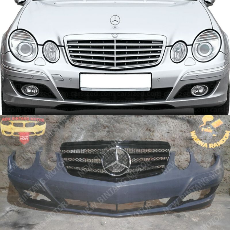 Bumper depan mercedes E Class W211 facelift 2007 2009 original
