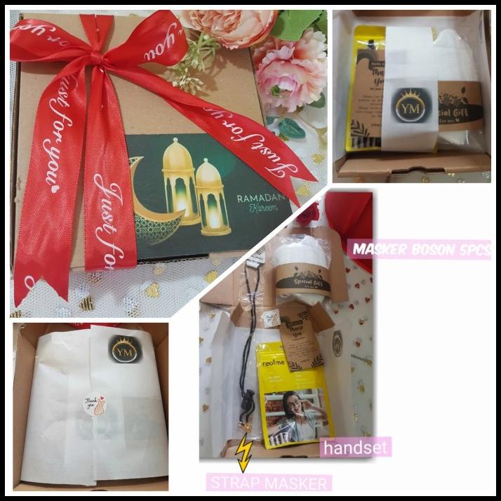 

TERBARU GIFT BOX LEBARAN RAMADHAN PREMIUM HAMPERS KADO MASKER BOSON HIJAB !