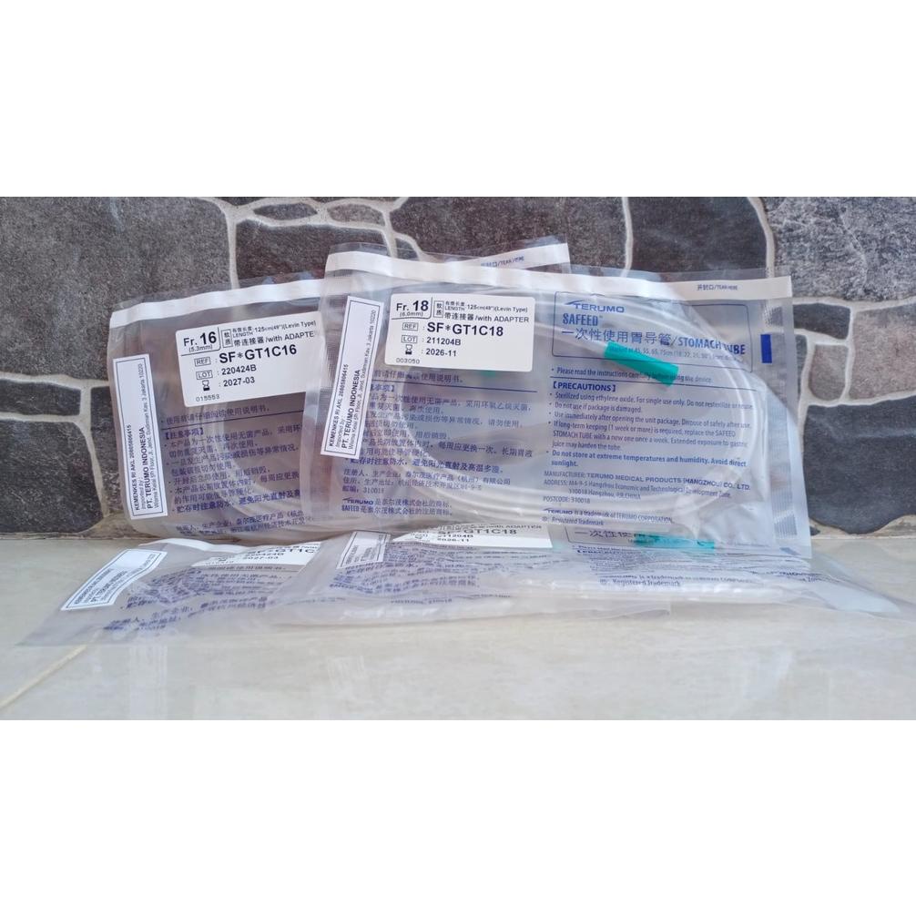 Hot - Ngt Terumo No Fr 12 14 16 18 / Stomach Tube 