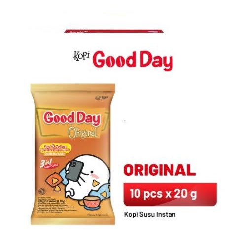 

Good Day Kopi The Original Pack 10 Pcs X 20 Gr