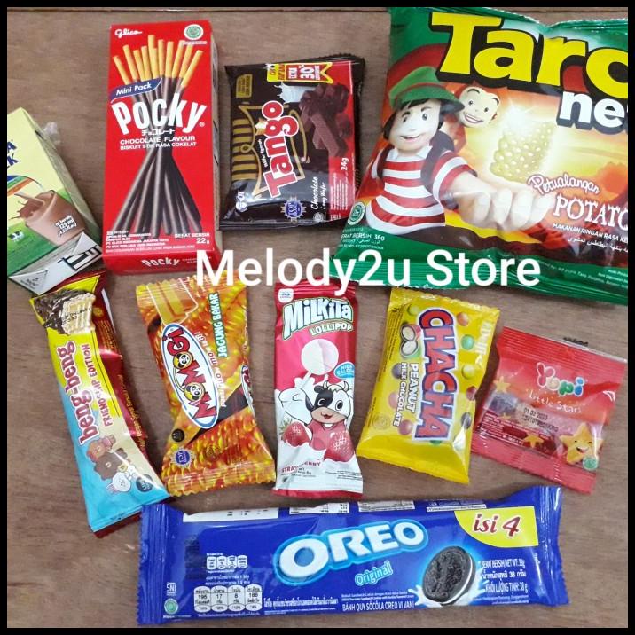 

DISKON SOUVENIR PAKET SNACK KOMPLIT BINGKISAN ULTAH ANAK !