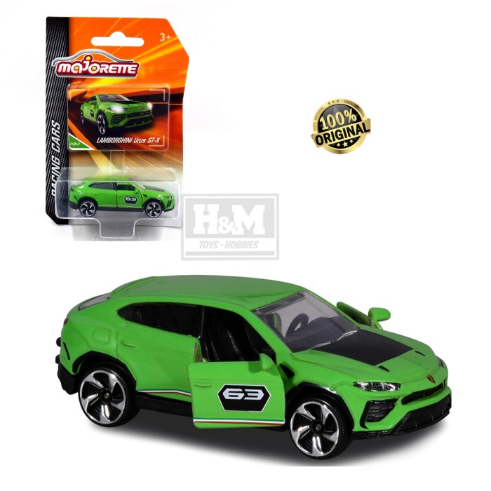 Majorette Racing Cars Lamborghini Urus ST-X Green