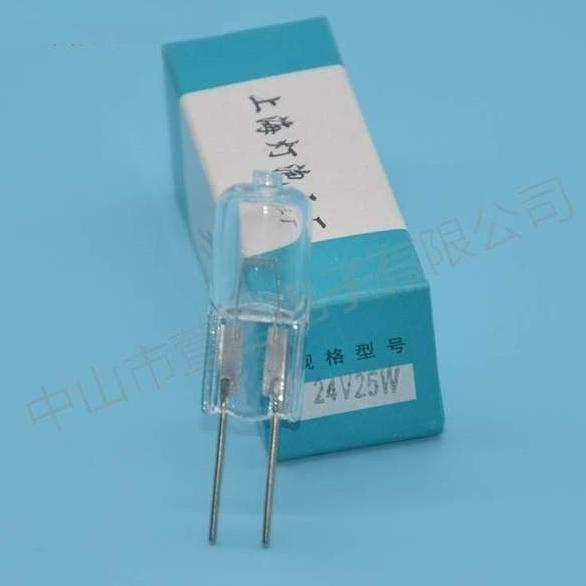 Bulb lampu operasi halogen tancap 24v 25w/ halogen kacang