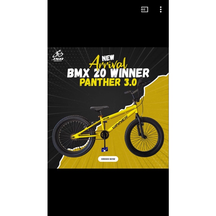 Promo Sepeda 20" Winner Bmx Panther 3.0