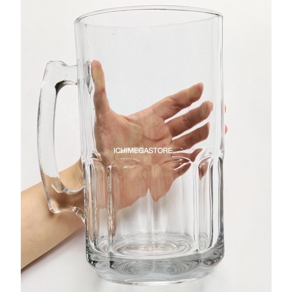 Gelas Bir Kaca Jumbo XXXL Sangat Tebal Berkualitas 1,75 Liter