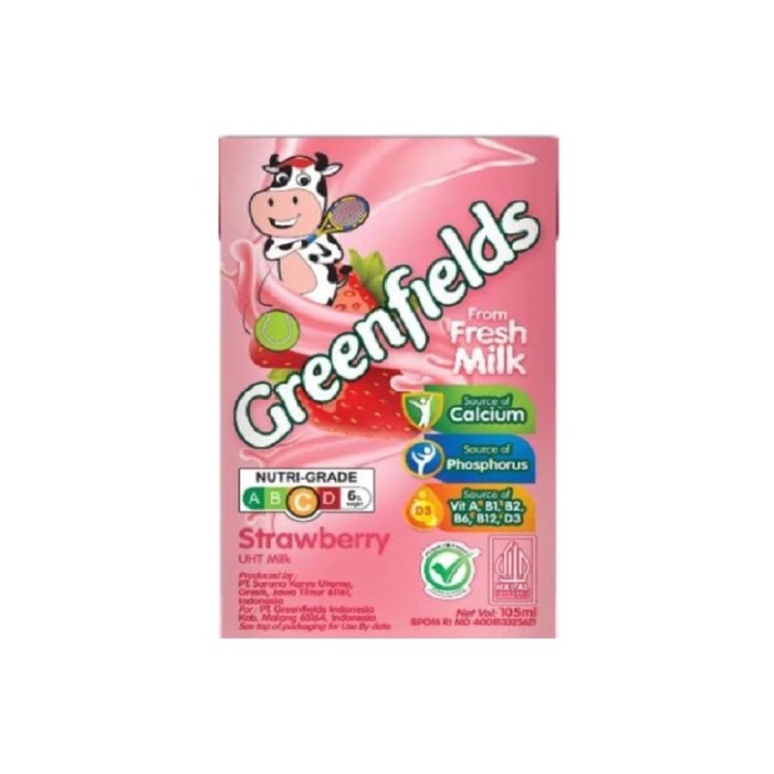 

Susu Greenfields Uht 105Ml Isi 40 Kotak