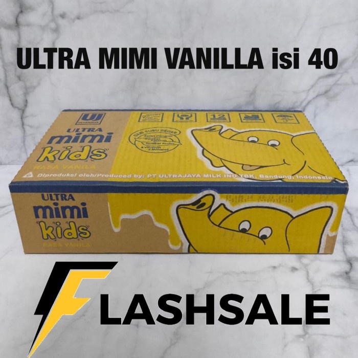 

Ultra Mimi Vanilla 125Ml Isi 40