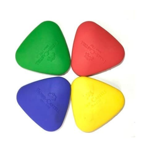 

PENGHAPUS FABER CASTELL 189024P GRIP ERASER TRIANGLE